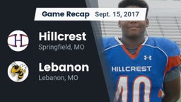 Recap: Hillcrest  vs. Lebanon  2017