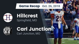 Recap: Hillcrest  vs. Carl Junction  2018