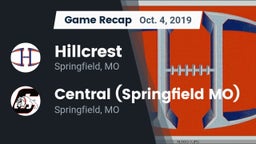 Recap: Hillcrest  vs. Central  (Springfield MO) 2019