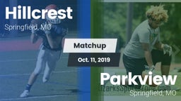 Matchup: Hillcrest High vs. Parkview  2019