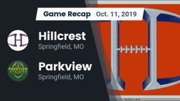 Recap: Hillcrest  vs. Parkview  2019