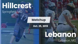 Matchup: Hillcrest High vs. Lebanon  2019