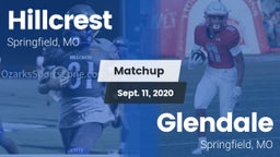 Matchup: Hillcrest High vs. Glendale  2020