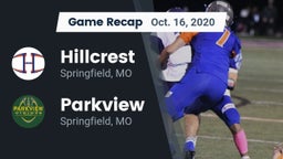 Recap: Hillcrest  vs. Parkview  2020