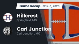 Recap: Hillcrest  vs. Carl Junction  2020
