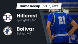 Recap: Hillcrest  vs. Bolivar  2021
