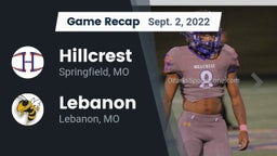 Recap: Hillcrest  vs. Lebanon  2022