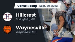 Recap: Hillcrest  vs. Waynesville  2022