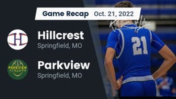 Recap: Hillcrest  vs. Parkview  2022