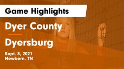 Dyer County  vs Dyersburg  Game Highlights - Sept. 8, 2021