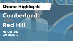 Cumberland  vs Red Hill  Game Highlights - Nov. 26, 2021