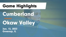 Cumberland  vs Okaw Valley  Game Highlights - Jan. 13, 2022