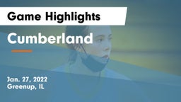 Cumberland  Game Highlights - Jan. 27, 2022