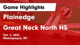 Plainedge  vs Great Neck North HS Game Highlights - Oct. 3, 2022