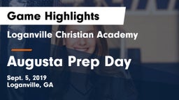 Loganville Christian Academy  vs Augusta Prep Day Game Highlights - Sept. 5, 2019