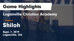 Loganville Christian Academy  vs Shiloh Game Highlights - Sept. 7, 2019
