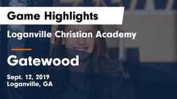 Loganville Christian Academy  vs Gatewood Game Highlights - Sept. 12, 2019