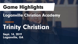 Loganville Christian Academy  vs Trinity Christian  Game Highlights - Sept. 14, 2019