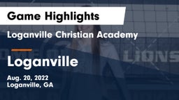 Loganville Christian Academy  vs Loganville  Game Highlights - Aug. 20, 2022