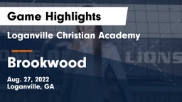 Loganville Christian Academy  vs Brookwood  Game Highlights - Aug. 27, 2022