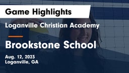 Loganville Christian Academy  vs Brookstone School Game Highlights - Aug. 12, 2023