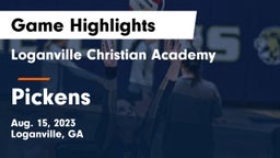 Loganville Christian Academy  vs Pickens  Game Highlights - Aug. 15, 2023