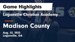 Loganville Christian Academy  vs Madison County  Game Highlights - Aug. 22, 2023