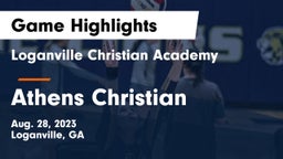Loganville Christian Academy vs Athens Christian  Game Highlights - Aug. 28, 2023