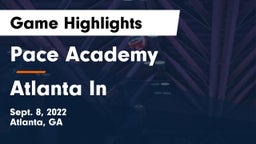 Pace Academy vs Atlanta In Game Highlights - Sept. 8, 2022