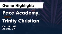 Pace Academy vs Trinity Christian  Game Highlights - Oct. 29, 2022