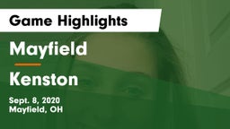 Mayfield  vs Kenston  Game Highlights - Sept. 8, 2020