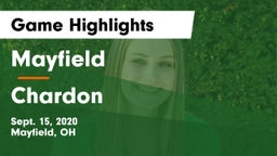 Mayfield  vs Chardon  Game Highlights - Sept. 15, 2020