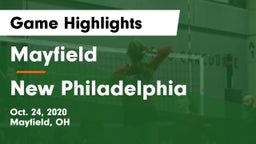 Mayfield  vs New Philadelphia  Game Highlights - Oct. 24, 2020