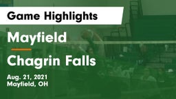 Mayfield  vs Chagrin Falls  Game Highlights - Aug. 21, 2021