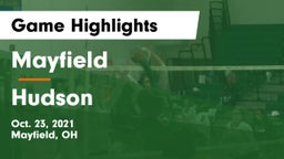 Mayfield  vs Hudson  Game Highlights - Oct. 23, 2021