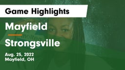 Mayfield  vs Strongsville  Game Highlights - Aug. 25, 2022