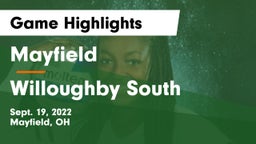 Mayfield  vs Willoughby South  Game Highlights - Sept. 19, 2022