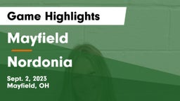 Mayfield  vs Nordonia  Game Highlights - Sept. 2, 2023