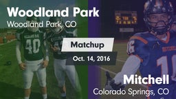 Matchup: Woodland Park High vs. Mitchell  2016