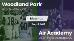 Matchup: Woodland Park High vs. Air Academy  2017