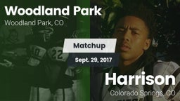 Matchup: Woodland Park High vs. Harrison  2017