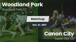 Matchup: Woodland Park High vs. Canon City  2017