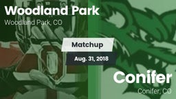 Matchup: Woodland Park High vs. Conifer  2018