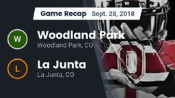 Recap: Woodland Park  vs. La Junta  2018
