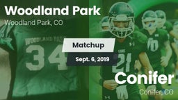 Matchup: Woodland Park High vs. Conifer  2019