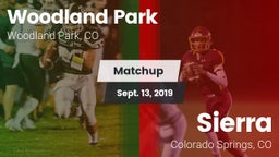 Matchup: Woodland Park High vs. Sierra  2019