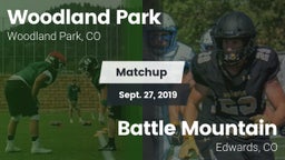 Matchup: Woodland Park High vs. Battle Mountain  2019