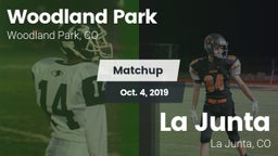 Matchup: Woodland Park High vs. La Junta  2019