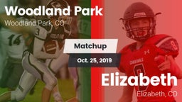 Matchup: Woodland Park High vs. Elizabeth  2019
