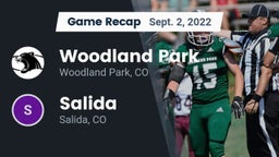 Recap: Woodland Park  vs. Salida  2022